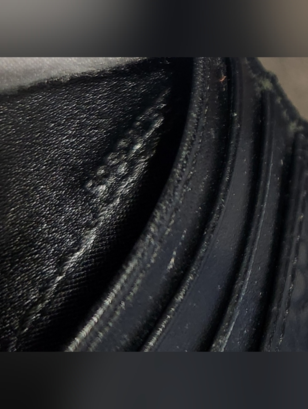 Burberry Embossed Check Leather Wallet - Picture 11 of 15